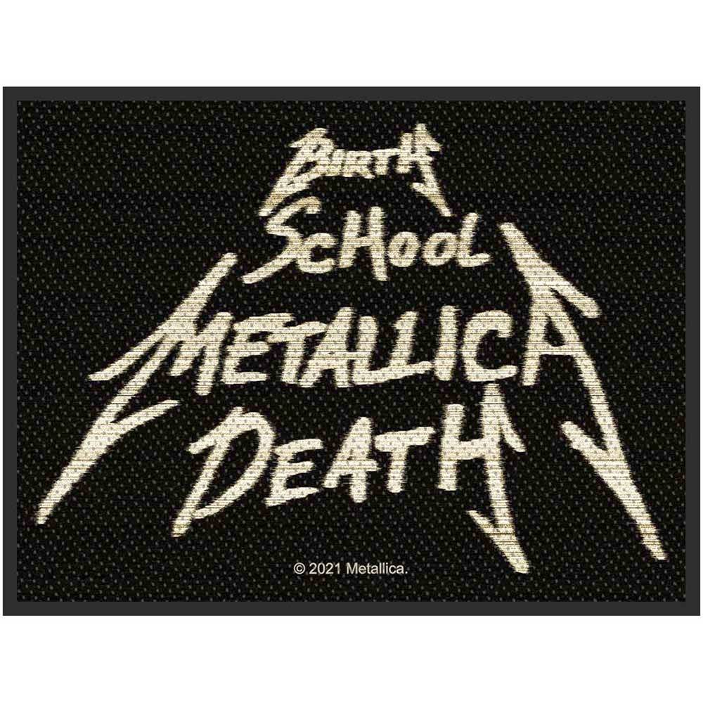 Metallica - Birth, School, Metallica, Death Pièce - Noir